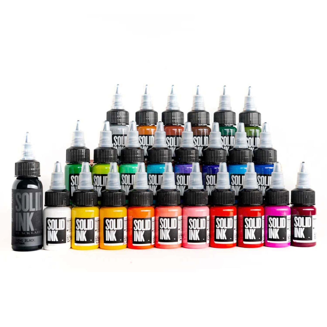 25 Color Solid Ink Travel Set - 1/2 oz