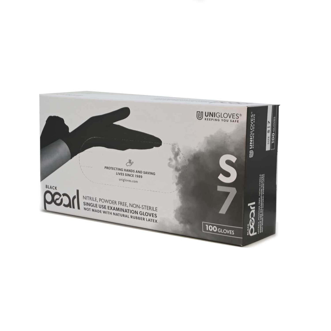 Black Pearl Luxury Nitrile Exam Gloves, 5 mil Black