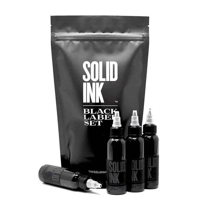 Black Label Grey Wash Set Solid Ink