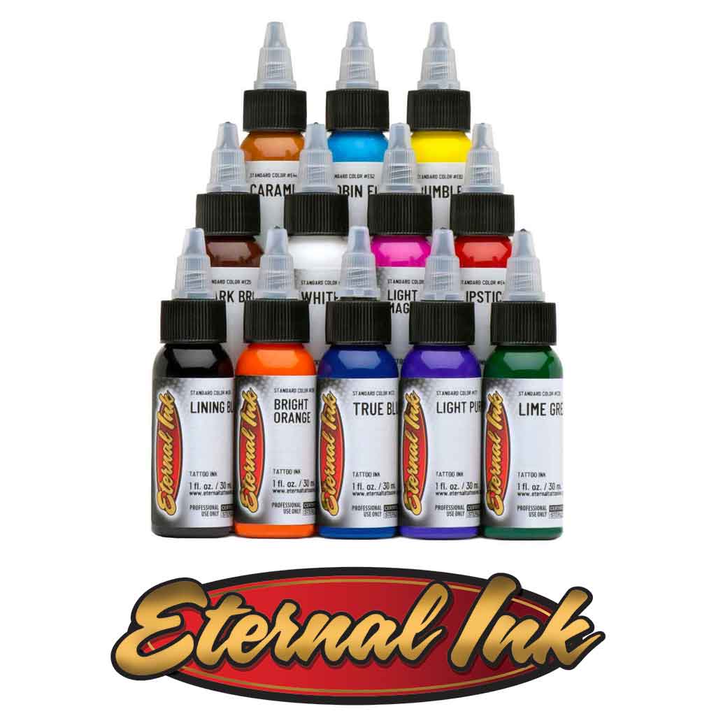 Eternal Tattoo Ink Buy 10 Save 10%, Buy 20 Save 20% | BYOB