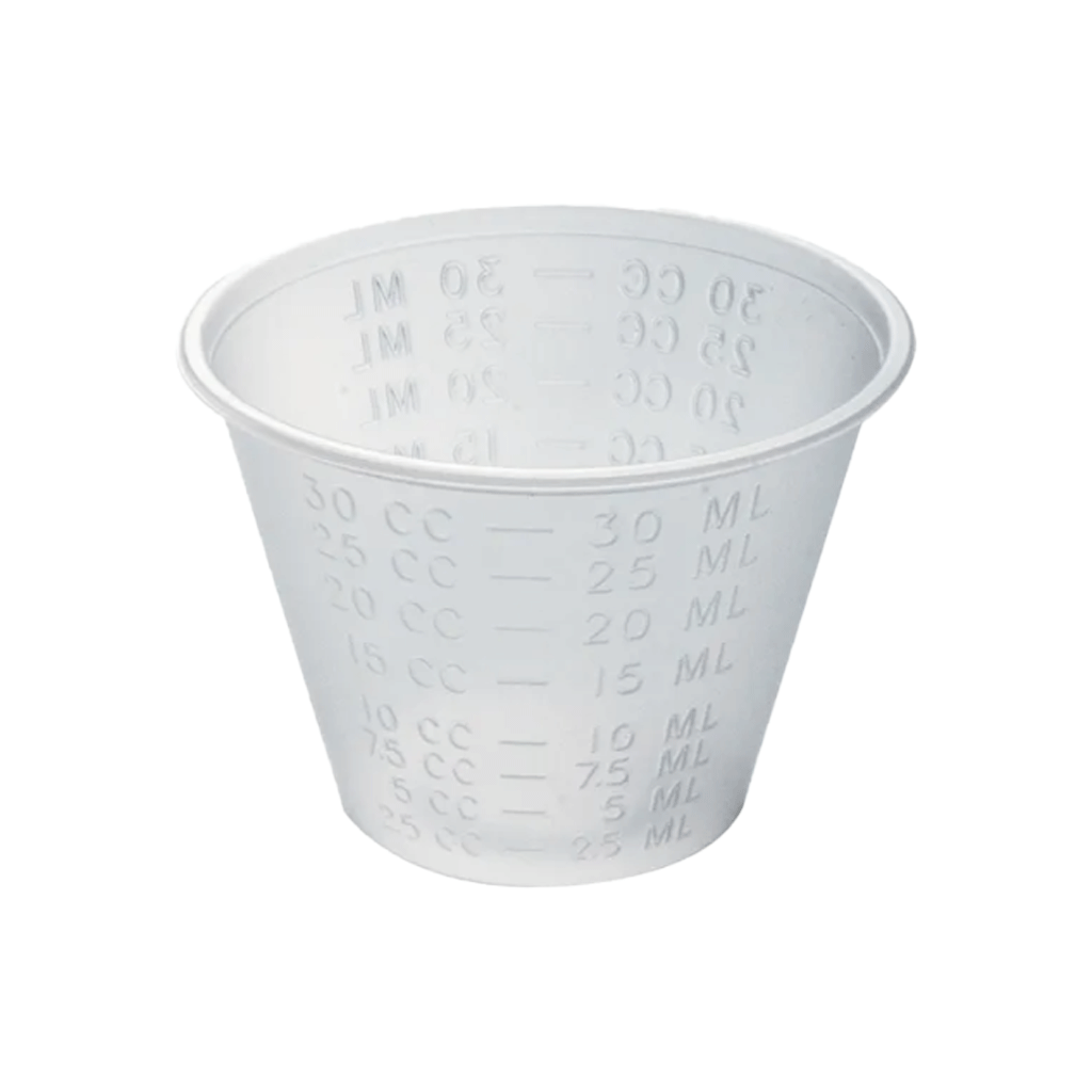 Medicine Cups Clear Dynarex