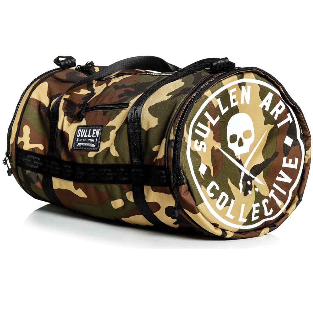 Overnighter Duffle Bag Large Camo Sullen Art