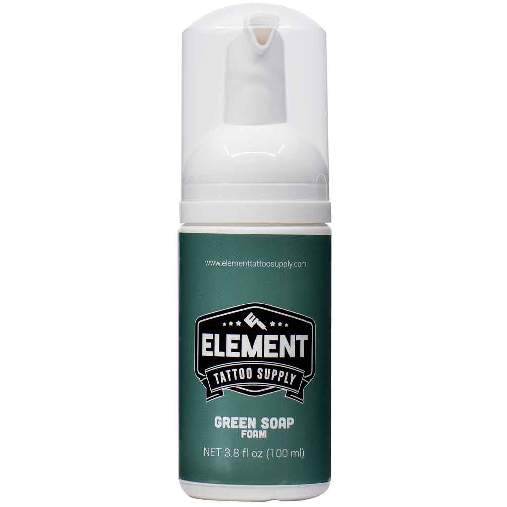 Green Soap Foam Tattoo Cleansing Foam